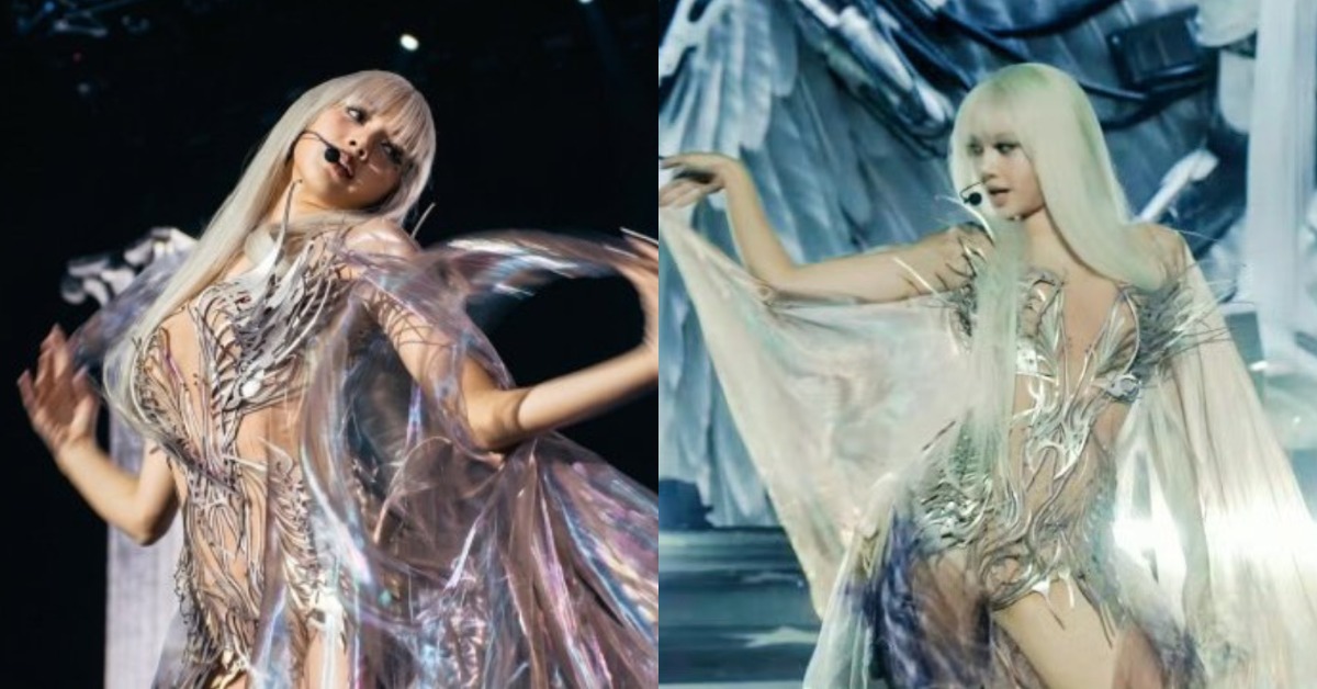 南韓女團BLACKPINK成員Lisa以特別嘉賓身分登上科切拉音樂節（Coachella）舞台。（圖／翻攝自Coachella YouTube）