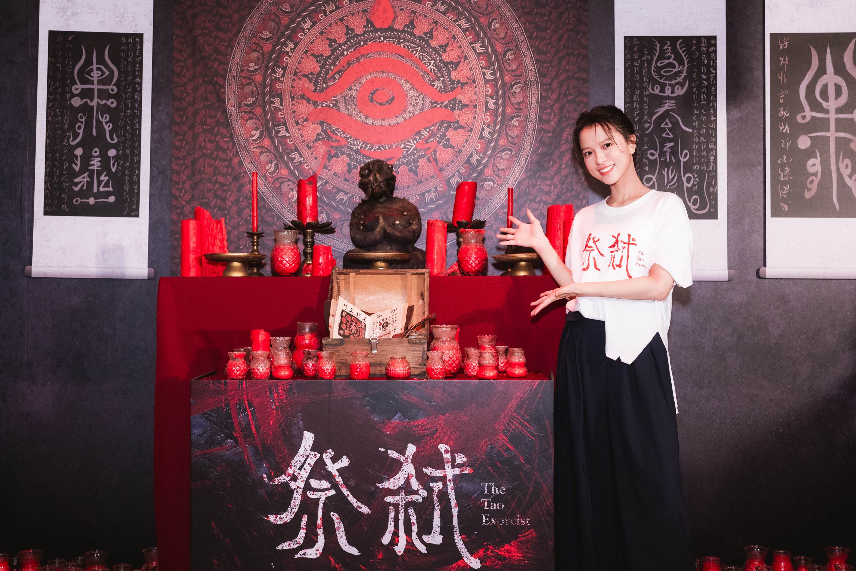 曹佑寧入戲中二魂大爆，項婕如氣到動真火。（圖／威視電影）