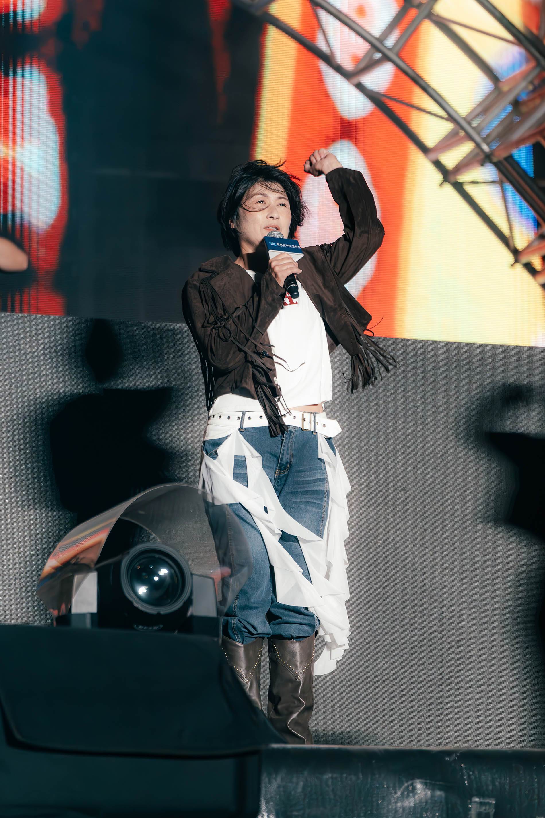 《2026 MONSTER E-TIYALAND》臺東電音派對臺東縣長饒慶鈴親自出席。（圖／臺東縣政府民政處提供）