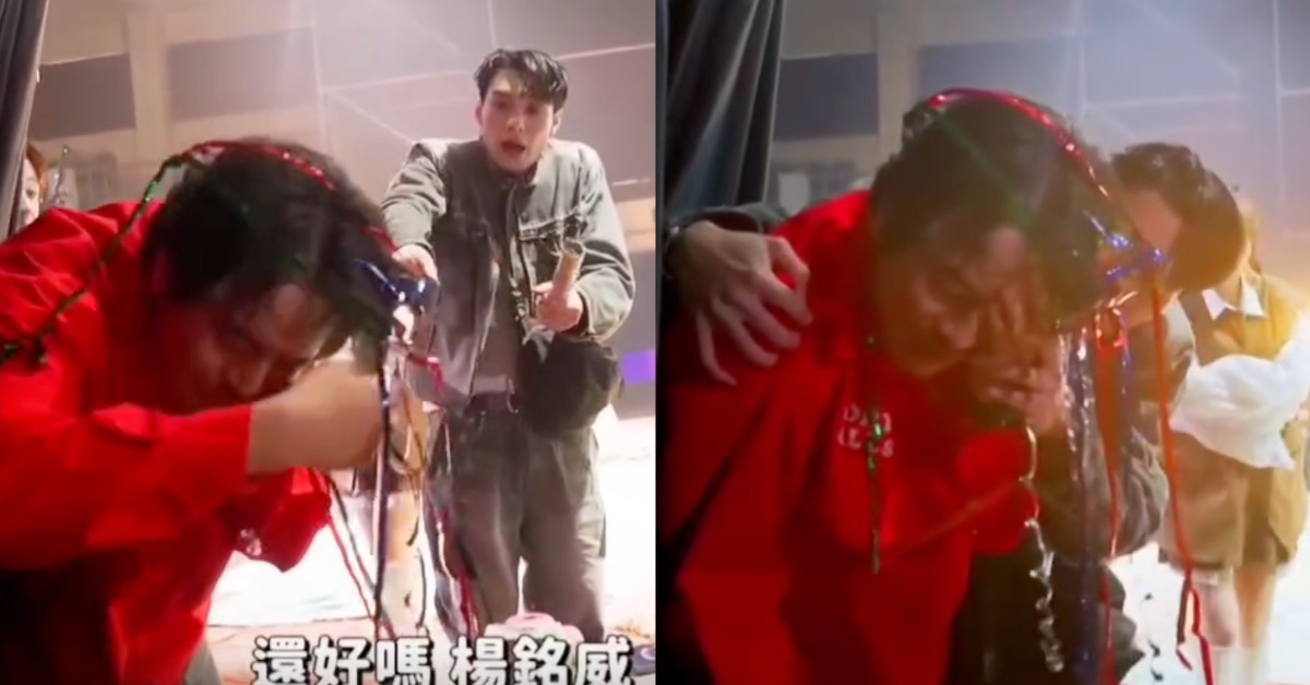 楊銘威（左起）、柯震東、陳姸霏與王柏傑合體出席《乩身》記者會。（圖／翻攝自YouTube）