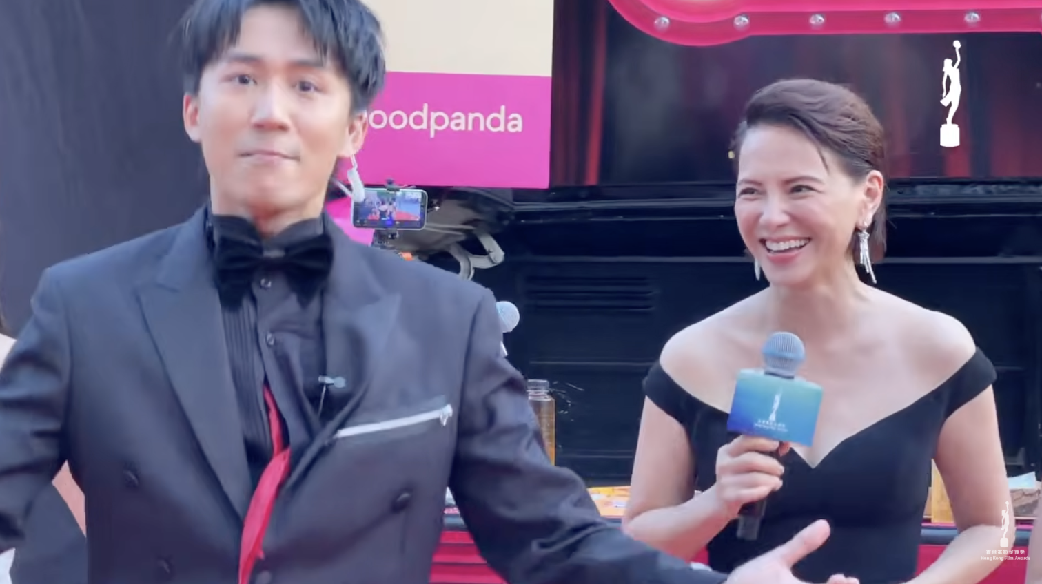 「解開心結」儀式完成。（圖／翻攝自香港電影金像奬YouTube）