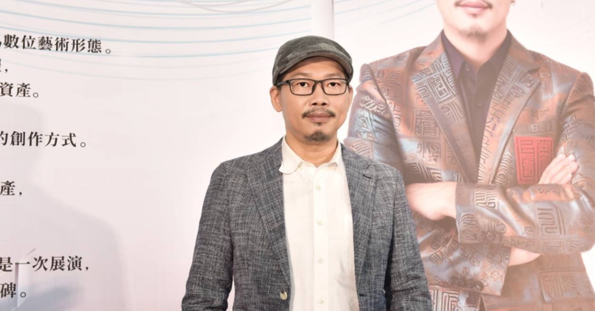 華語知名作詞人方文山暨跨界藝術創作，打造沉浸式展覽《方文山×數位藝術宇宙》。（圖／晧飛思科技提供）