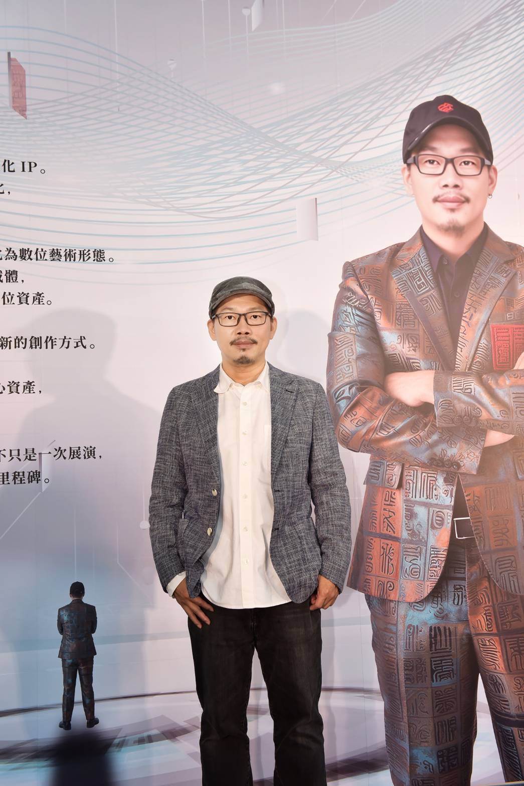 華語知名作詞人方文山談及AI，表示創作上不可被替代。（圖／晧飛思科技提供）