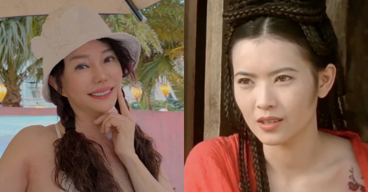 資深藝人狄鶯和已故港星藍潔瑛曾有一段恩怨。（圖／翻攝自狄鶯臉書、微博）