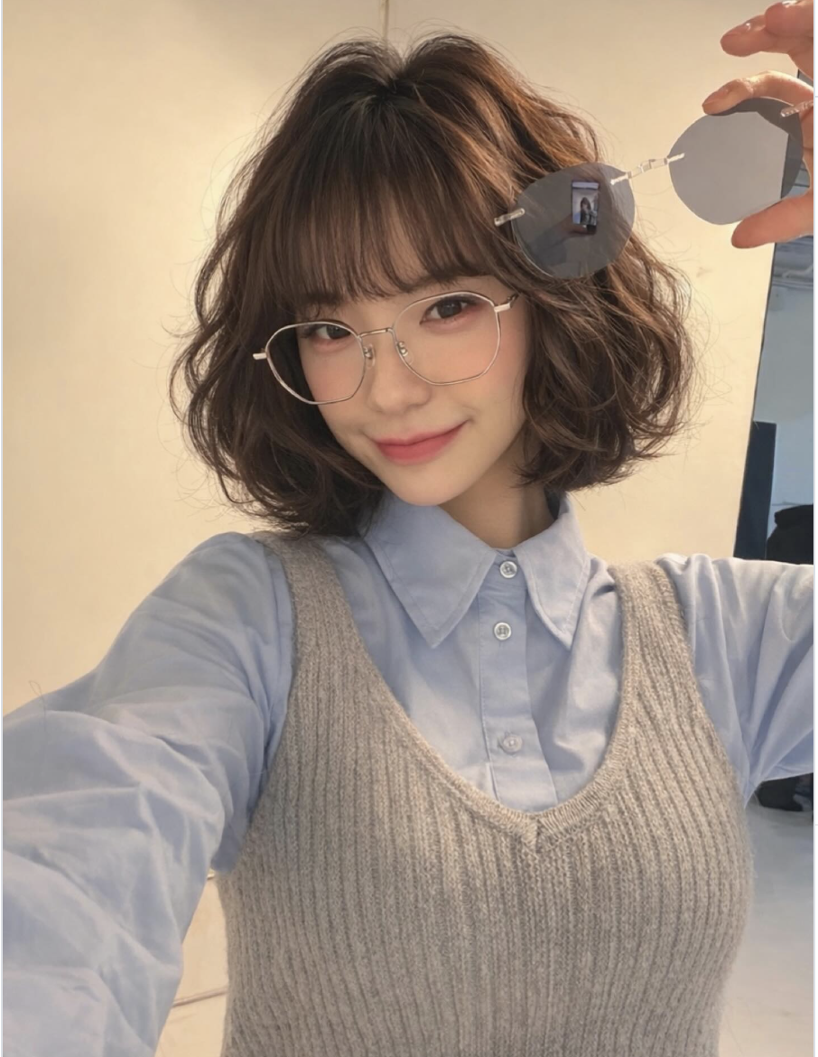 李多慧曝光AI俏麗短髮照。（圖／翻攝自李多慧IG）