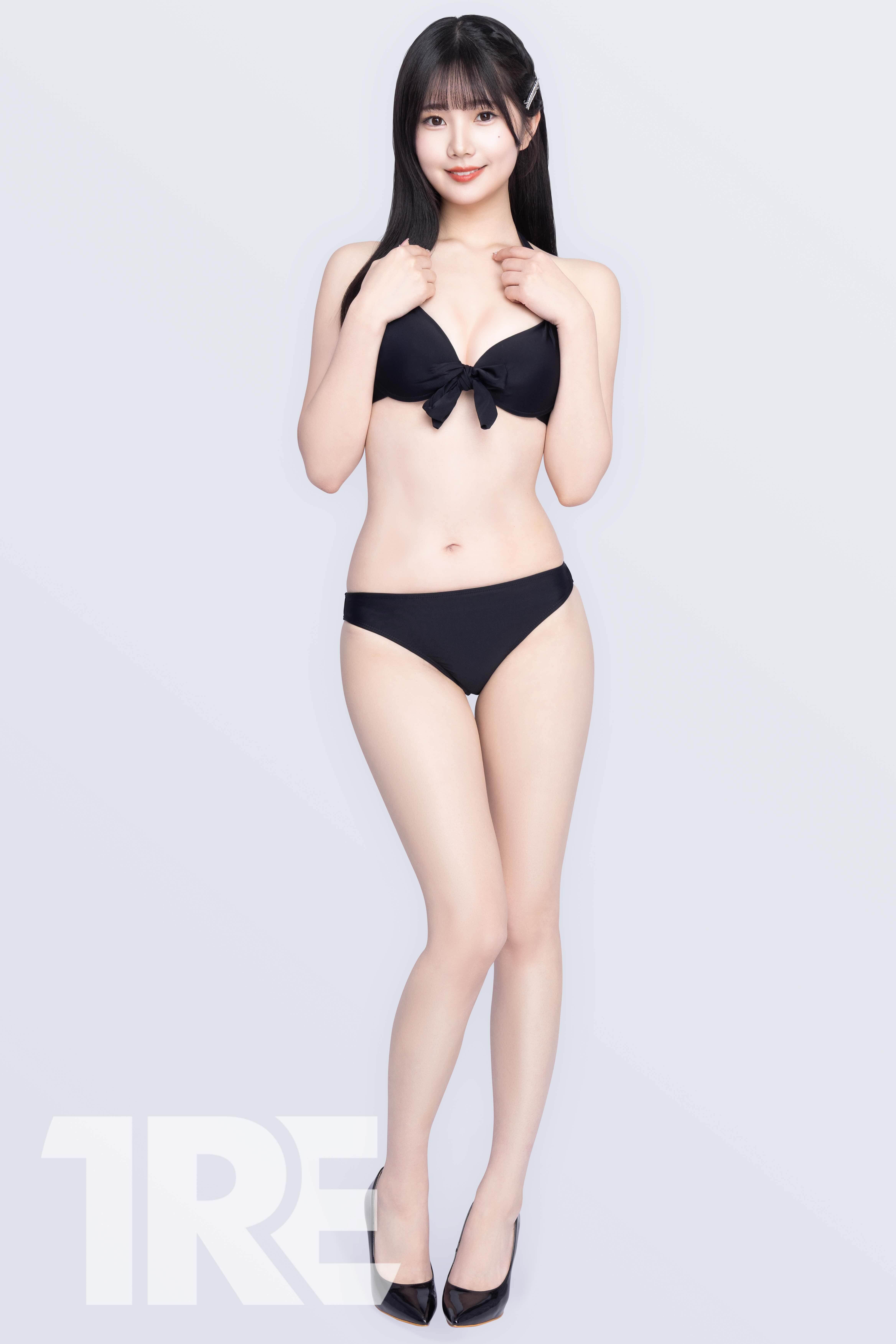 「巨乳現役女大生」純白彩永。（圖／TRE提供）