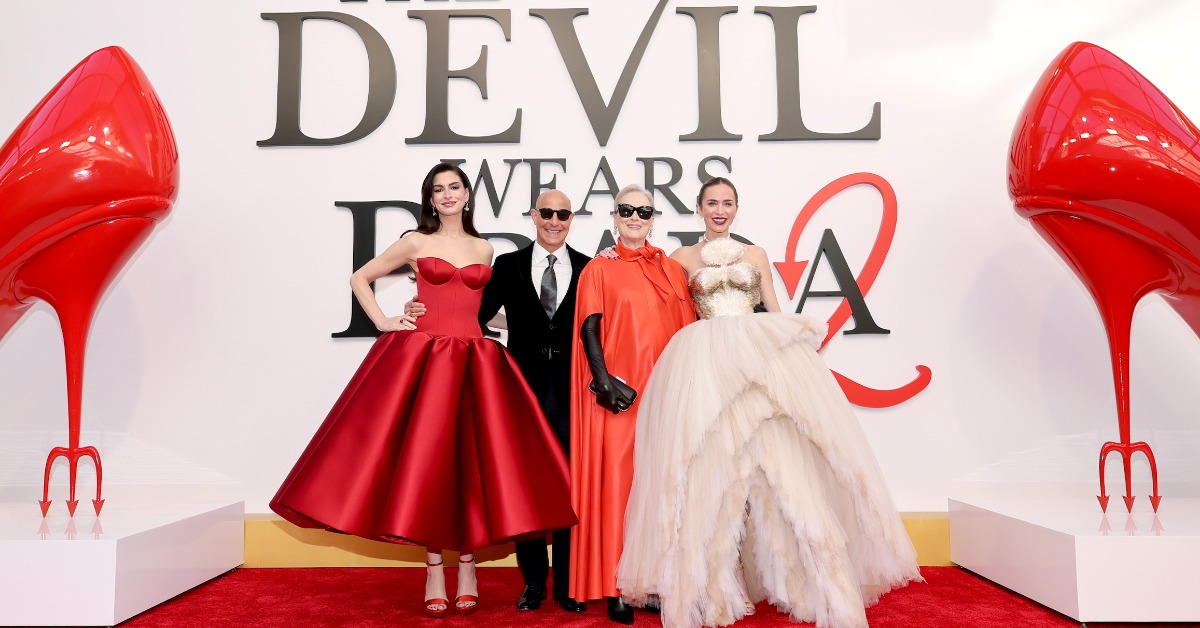 《穿著PRADA的惡魔2》於紐約大衛格芬音樂廳舉行電影世界首映。（圖／迪士尼）