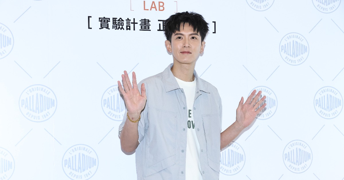 柯震東出席軍靴品牌活動。（圖／東森娛樂）