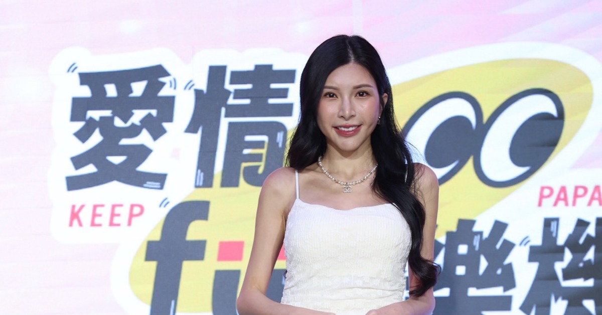 蘇心甯歷經情變後消瘦露面。（圖／東森娛樂）