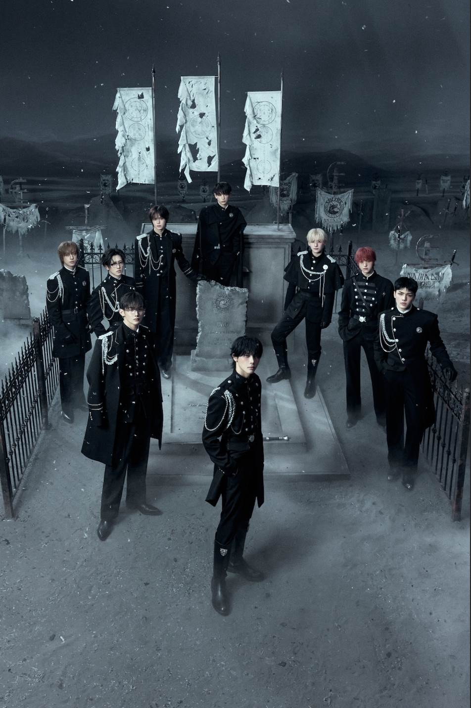 男團&TEAM於4月21日推出3rd EP《We on Fire》。（圖／KKLIVE提供）