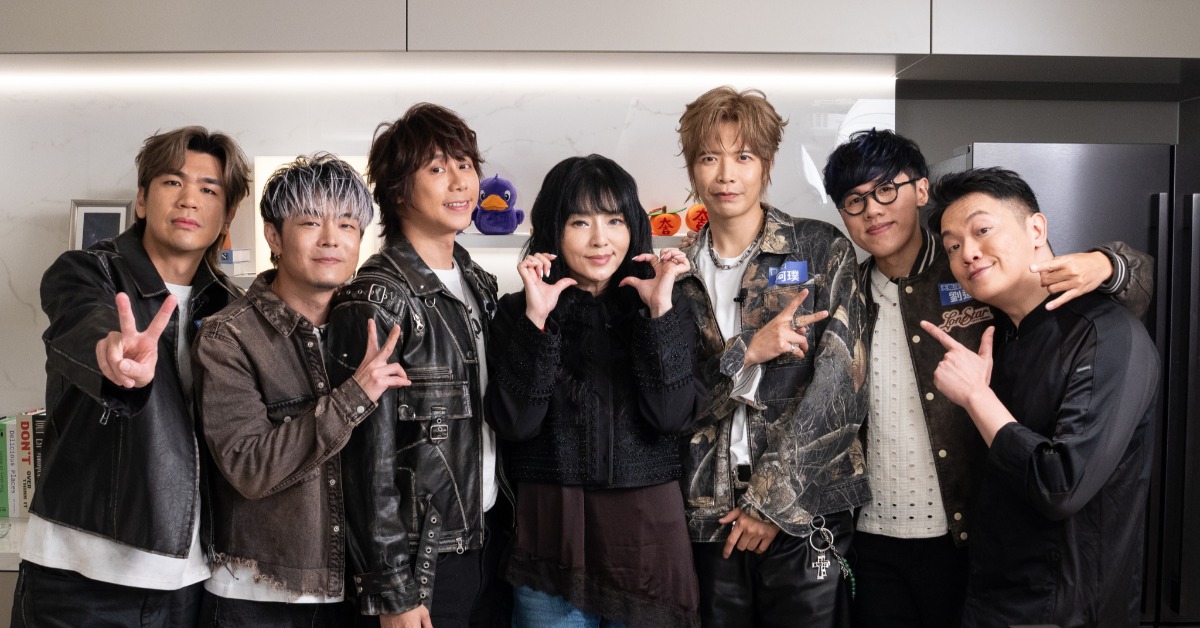 八三夭到《Yahoo唐綺陽談星私廚》作客。（圖／Yahoo唐綺陽談星私廚提供）