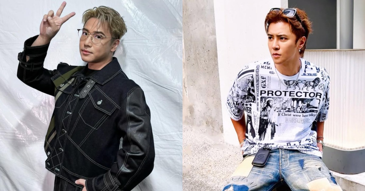 歐漢聲傳接手羅志祥原時段節目。（圖／翻攝自歐漢聲、羅志祥IG）