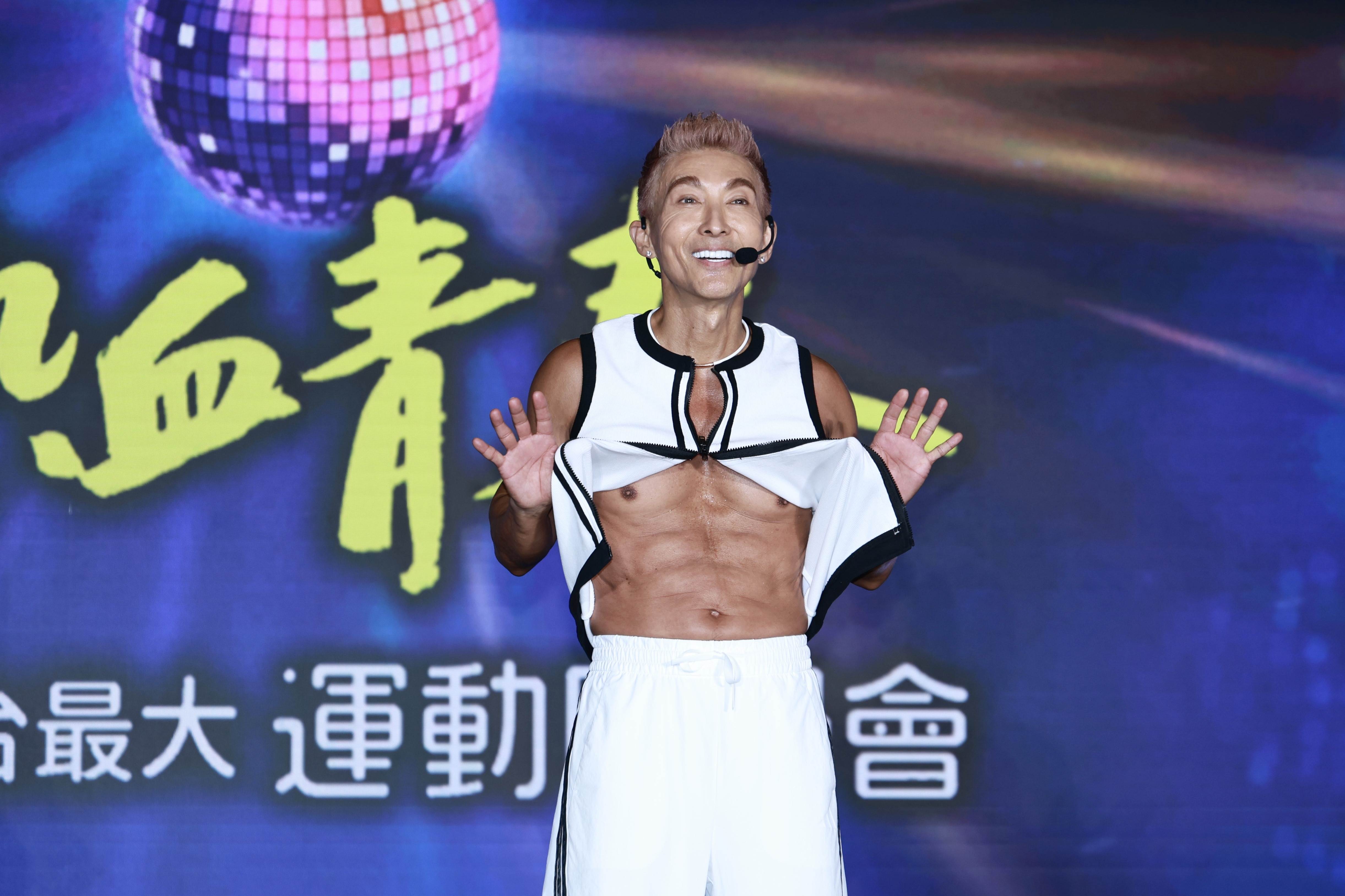 潘若迪出席運動活動。（圖／記者沈芳宇攝）