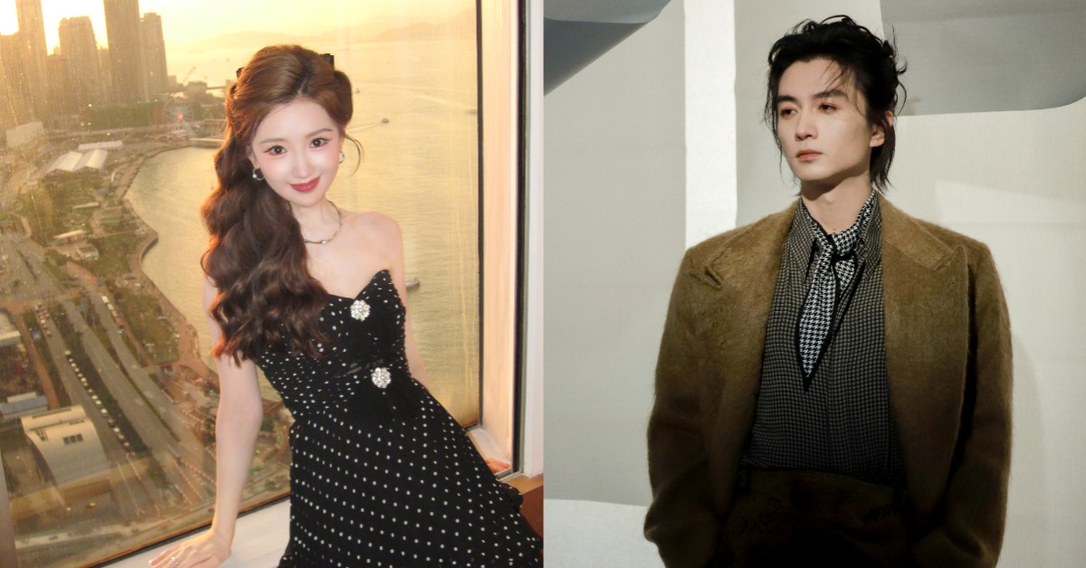 毛曉彤、陳曉傳緋聞。（圖／翻攝自毛曉彤、陳曉微博）