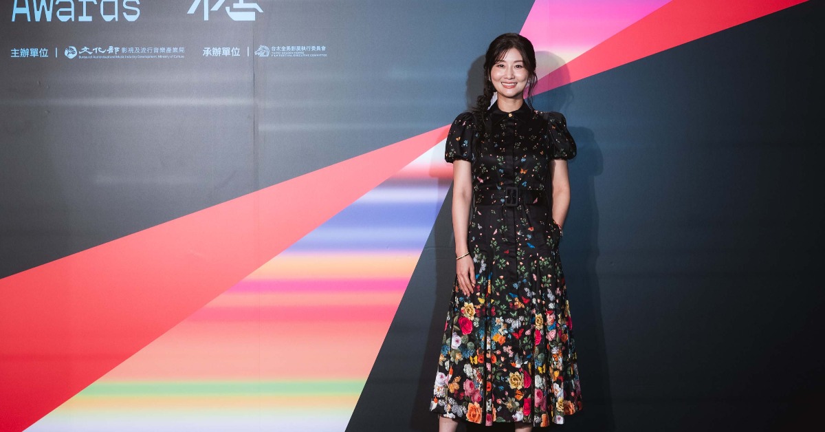 金穗48開幕出席嘉賓朱芷瑩。（圖／金馬執委會）