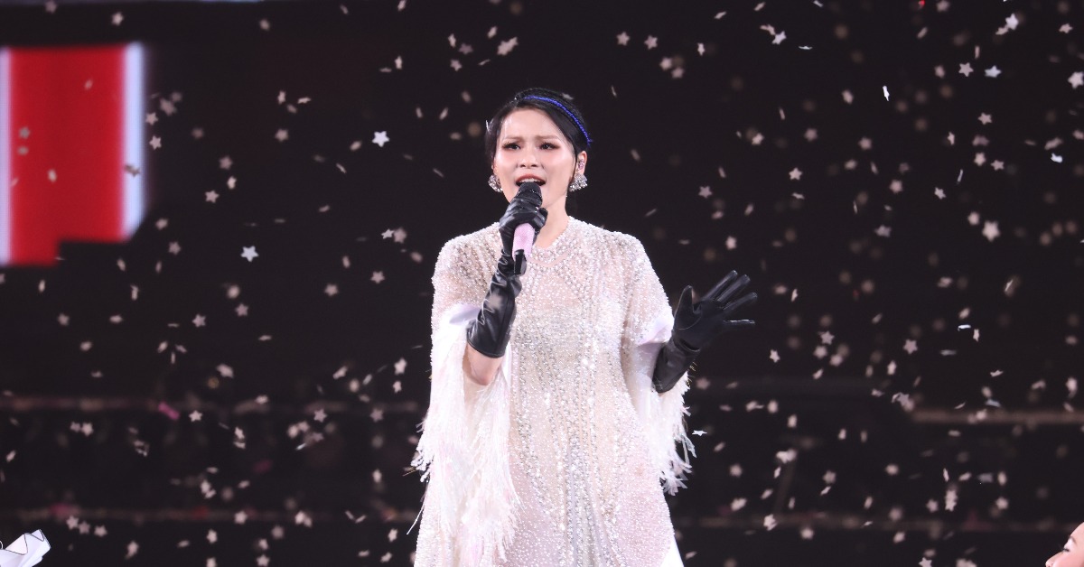 周蕙今（25）日首度攻進小巨蛋。（圖／東森娛樂）