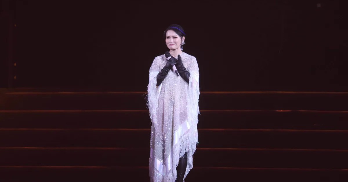 美聲天后周蕙25日晚間終於圓夢，出道27年，首度在台北小巨蛋開演唱會。（圖／東森娛樂）