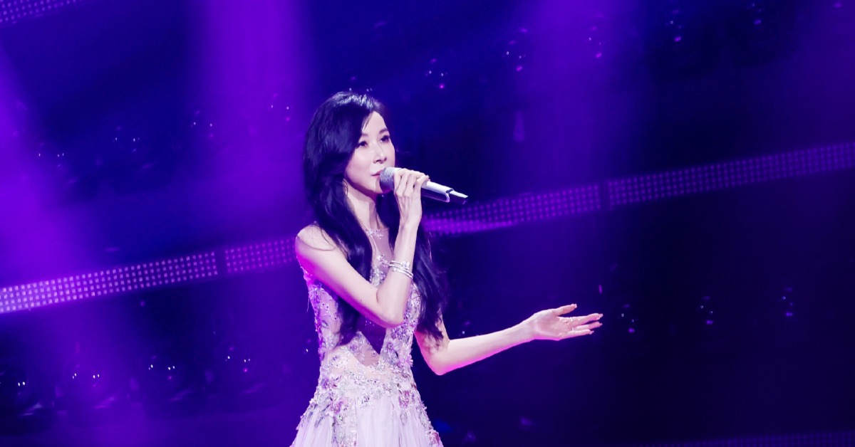 57歲蕭薔在《浪姐7》火辣熱舞驚豔全場。（圖／翻攝自蕭薔微博）