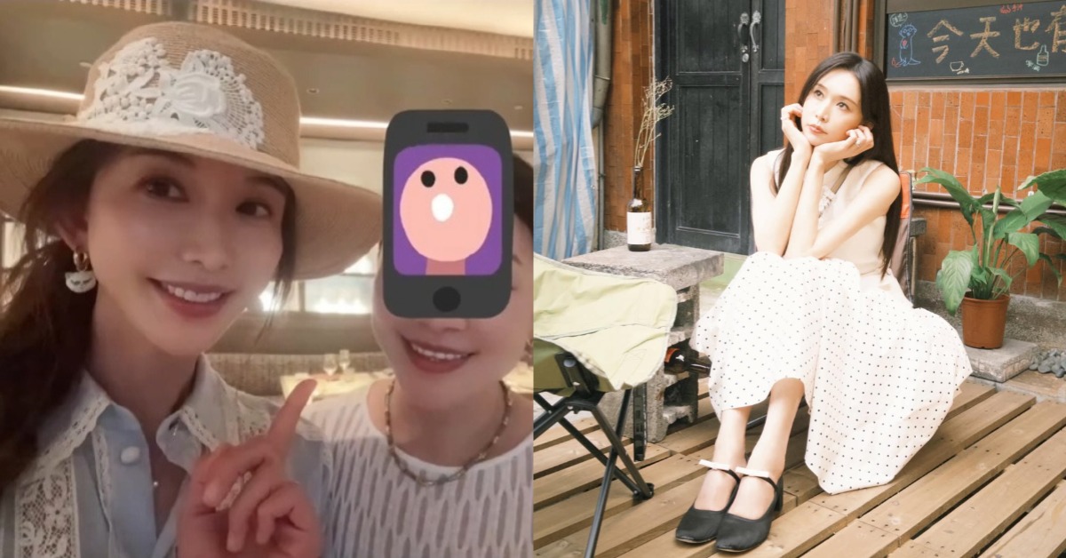 林志玲現蹤新加坡。（圖／翻攝自微博、林志玲Instagram）