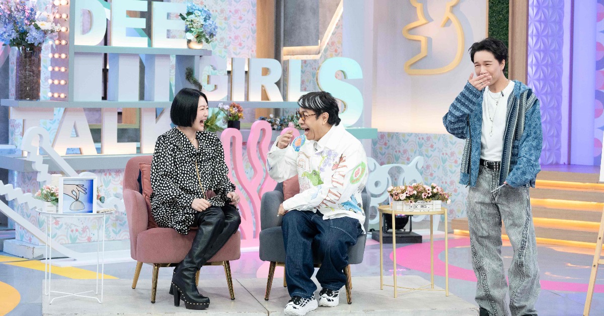 派翠克（右）近日遭批接不住哏。（圖／東森綜合台提供）