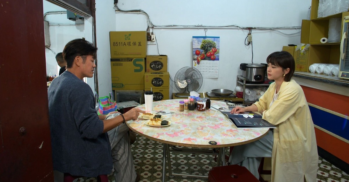 陳志強與蘇晏霈首度對戲火花四射，「辣椒之戰」上演初見面就交鋒，氣氛張力十足。（圖／民視）