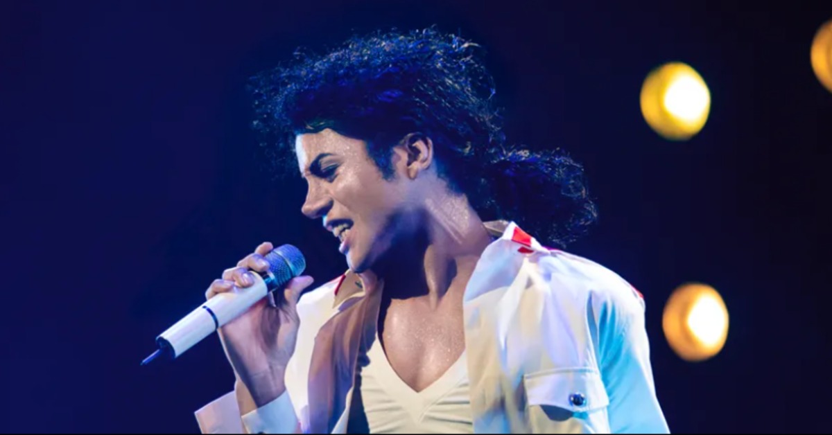 麥可傑克森的親姪子賈法爾獨挑大樑演出傳記電影《麥可傑克森》。（圖／UIP）