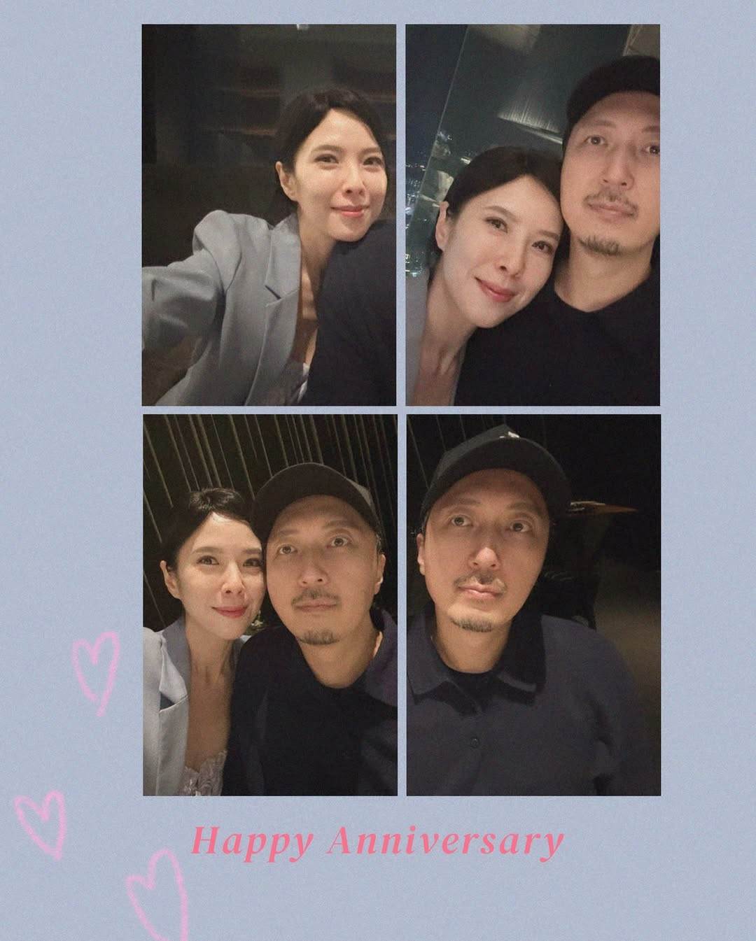 天心與老公結婚10年像熱戀。（圖／翻攝自天心Instagram）