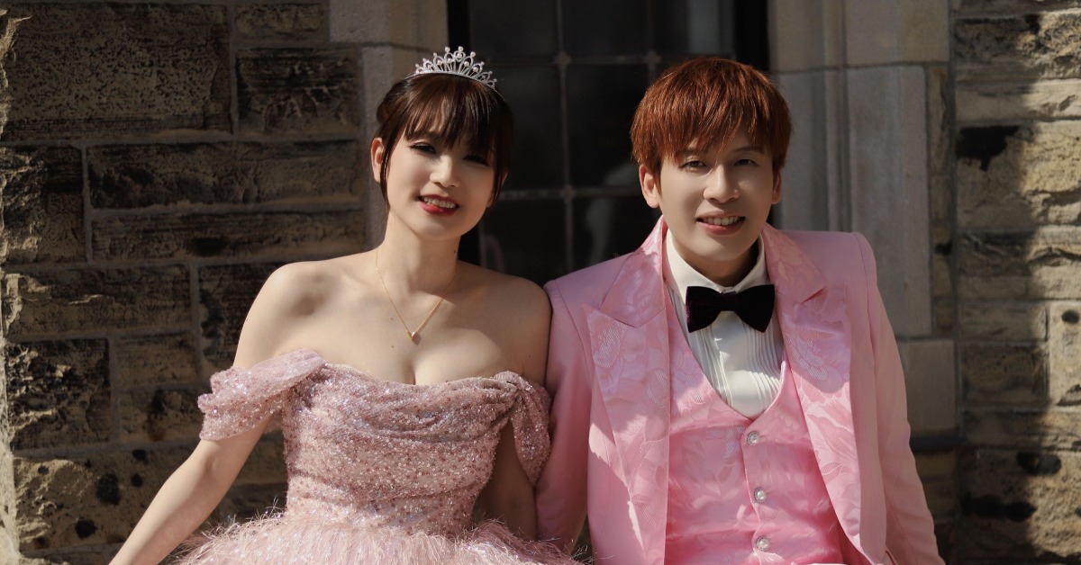 陳昶均愛妻陸依秀飛回加拿大多倫多拍婚紗。（圖／欣代唱片提供）