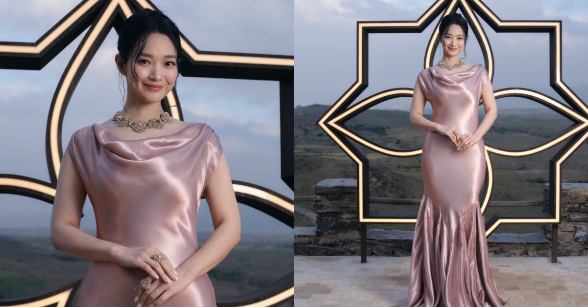 南韓女星申敏兒升格人妻後，首個公開活動好狀態令人驚艷。（圖／品牌提供）