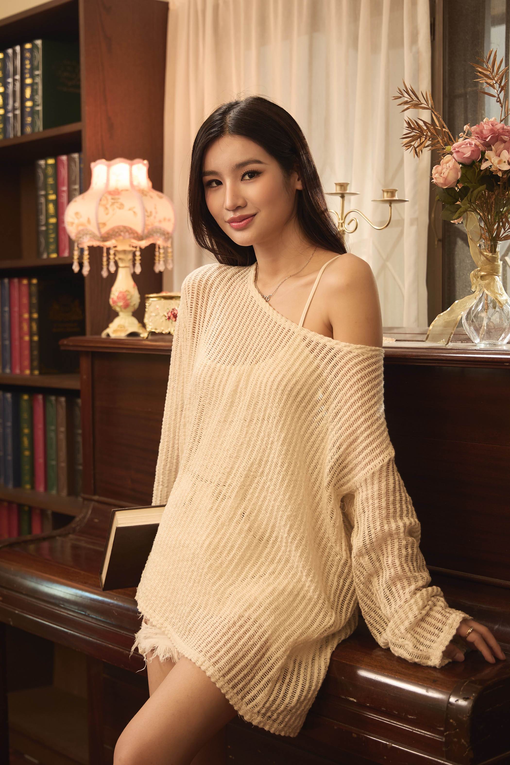 泰國女星Khaopoad Nattha（玉米）來台從台北一路玩到台南。（圖／亞森娛樂提供）