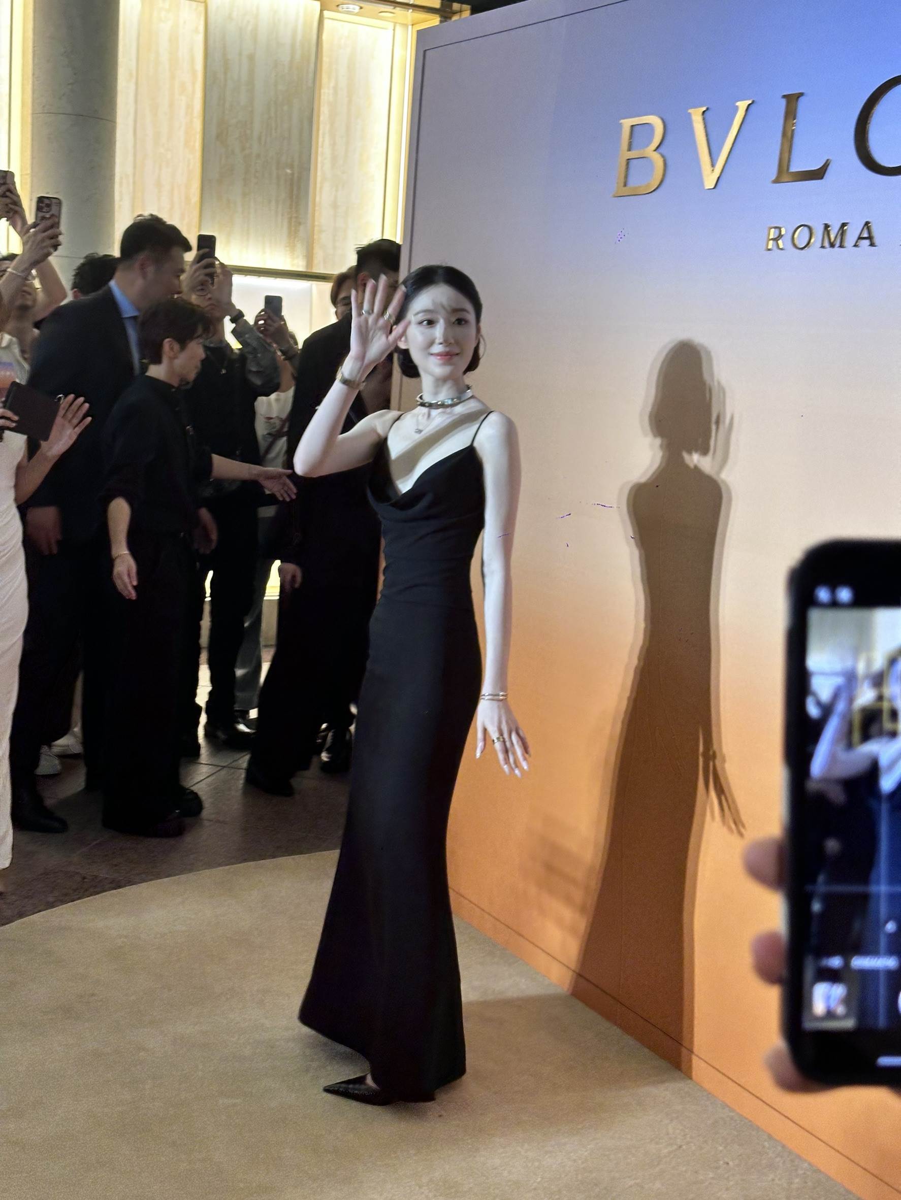 南韓女團i-dle台灣成員葉舒華BVLGARI B.zero1系列新品發佈會。（圖／記者楊雅芸攝）
