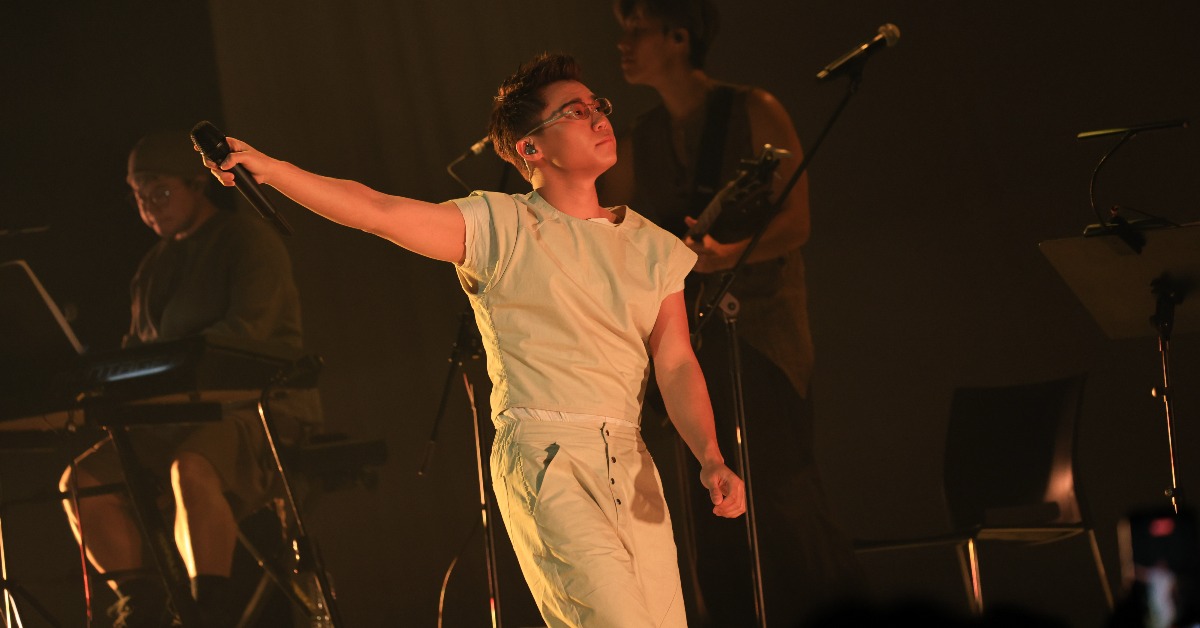 湯令山在Zepp New Taipei舉辦個人演唱會。（圖／光尚娛樂提供）