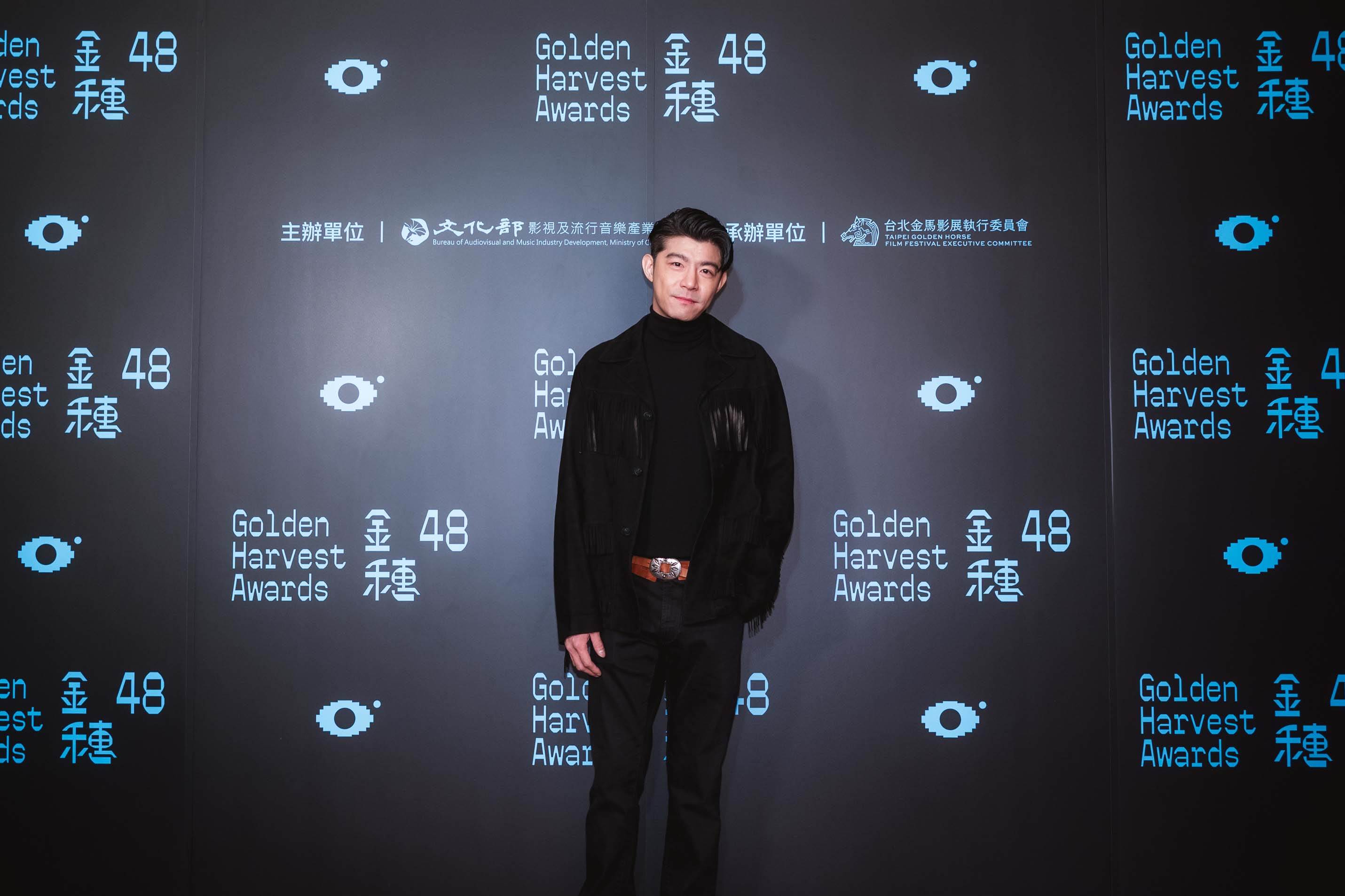 王柏傑擔任頒獎嘉賓出席典禮。（圖／金馬執委會提供）
