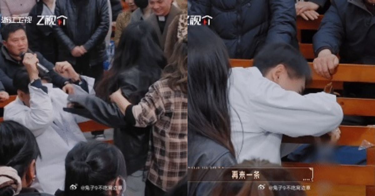 朱孝天與蘇棋打戲連連。（圖／翻攝自微博）
