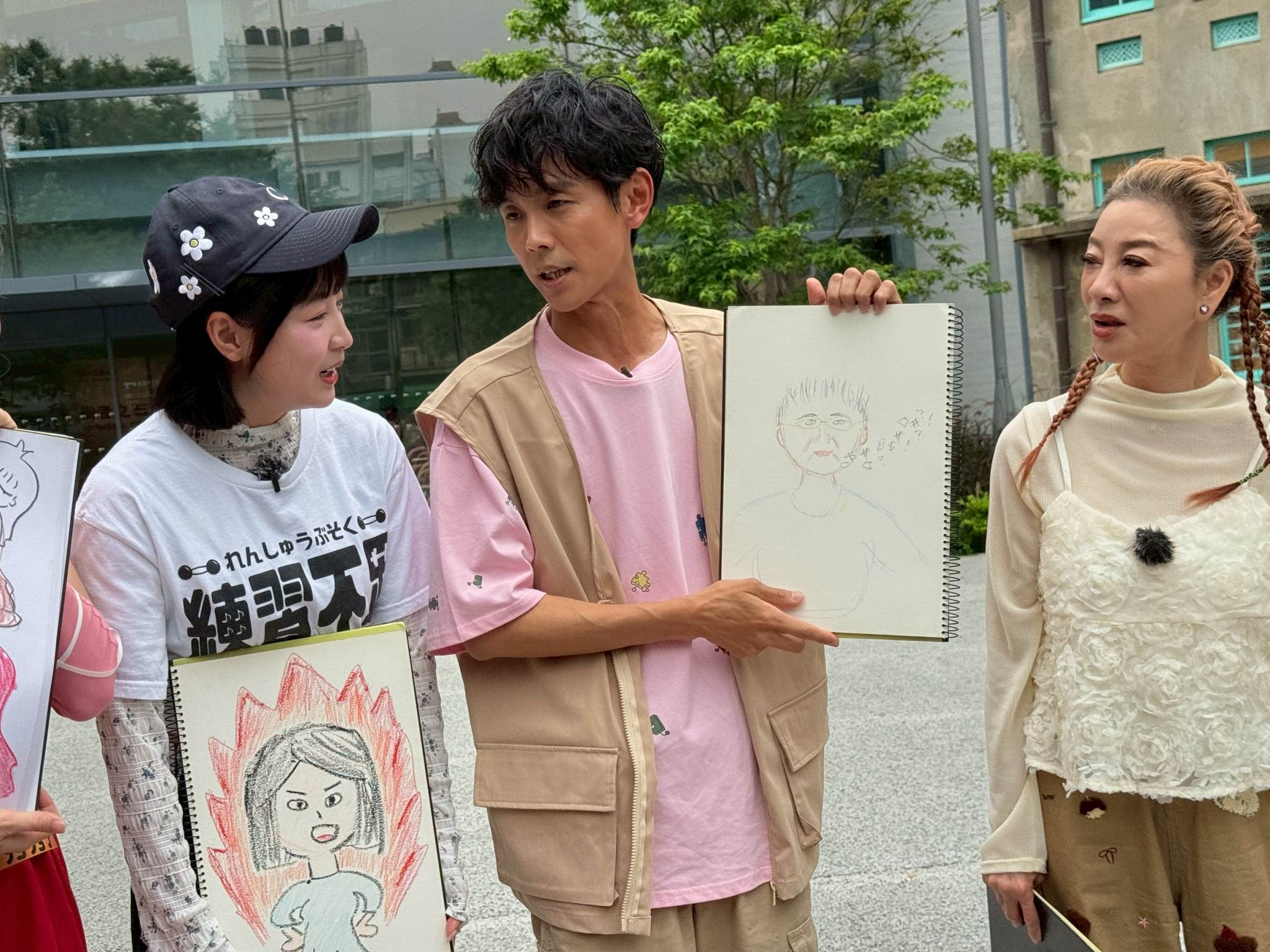 阿翔回憶媽媽罹患腦膜瘤到重拾健康的過程。（圖／民視提供）