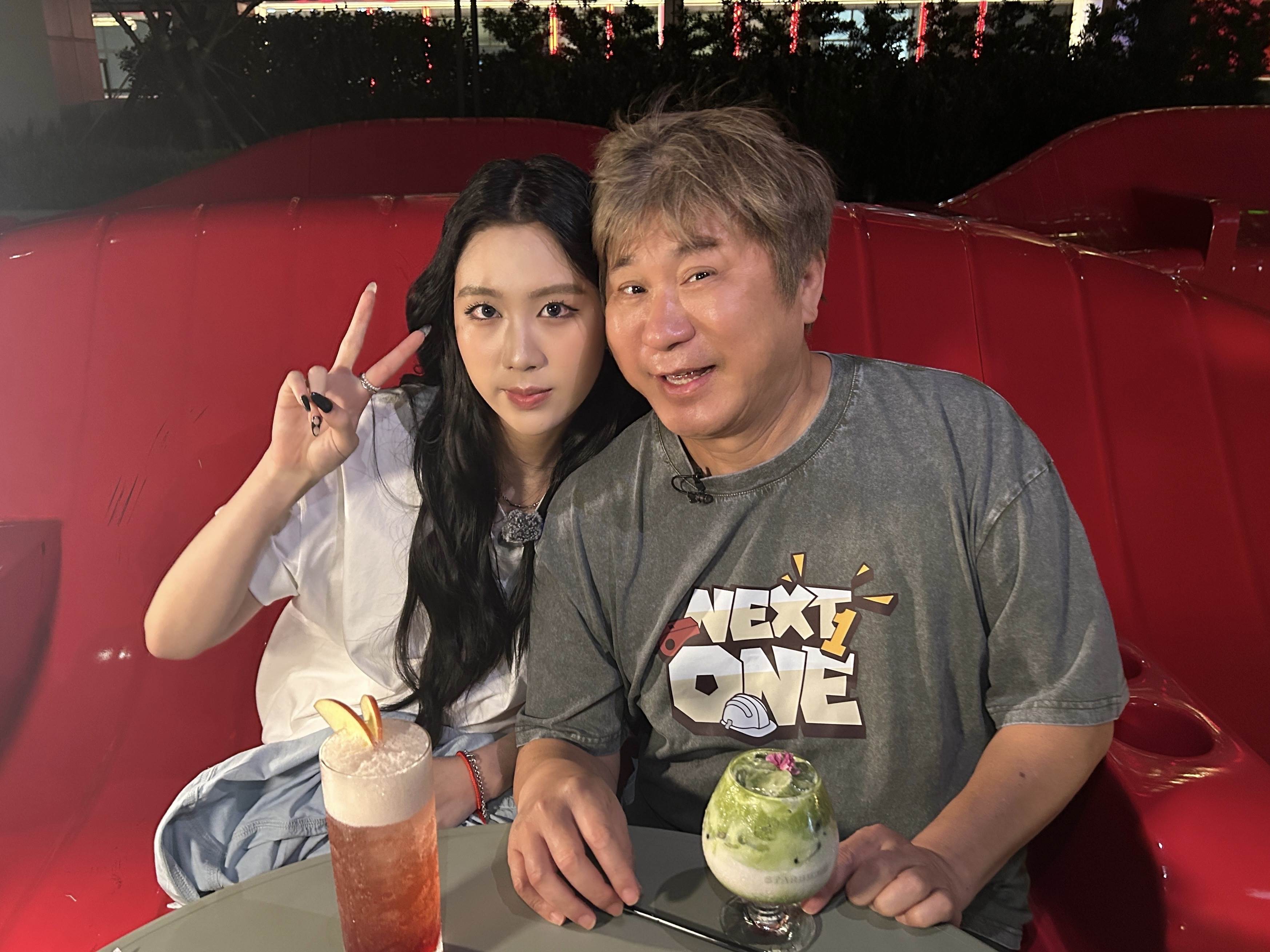 胡瓜與Emma難得在節目中談心。（圖／下面一位提供）