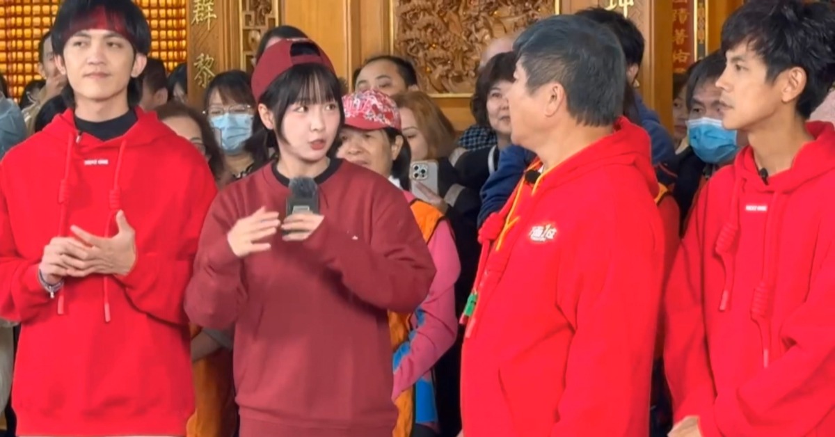 藝人籃籃傳出和綜藝大哥胡瓜過去情同父女般的感情生變，不過對此籃籃回應，事實並非如此，胡瓜也否認傳聞。（圖／東森新聞）