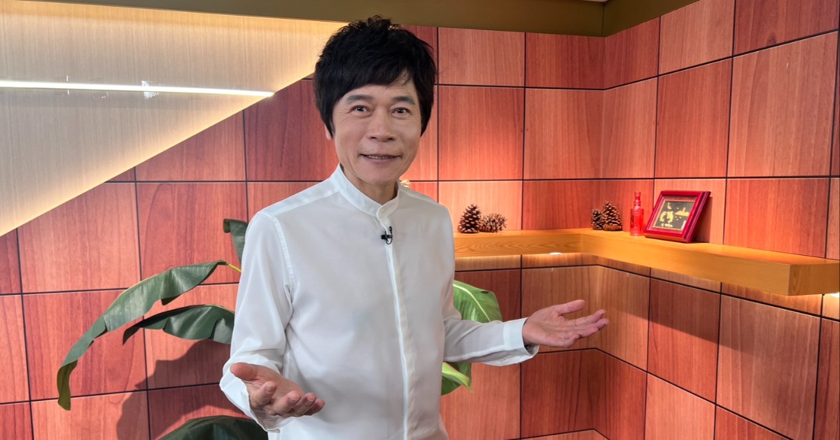 洪榮宏去年因攝護腺肥大而入院動手術。（圖／年代提供）