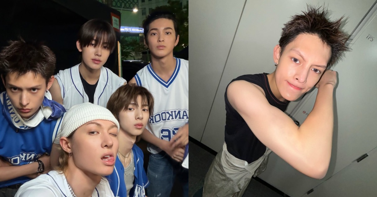 南韓男團CORTIS近日去到校慶演出，成員James（趙雨凡）被鹹豬手攻擊。（圖／翻攝自CORTIS IG）