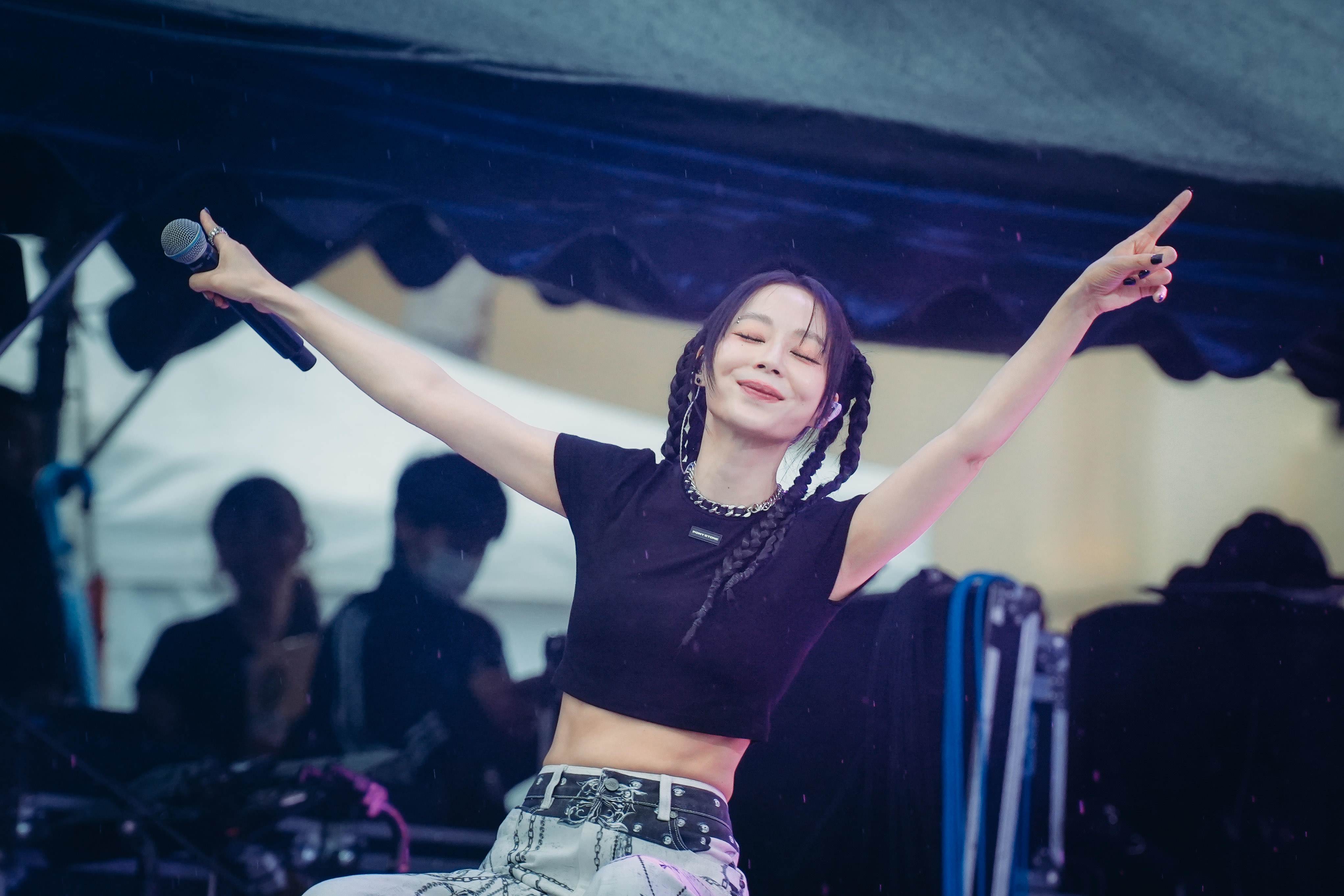 「2026東浪嘉年華」孫淑媚特地準備《陽光女子合唱團》片中插曲〈Catch me〉。（圖／三立提供）