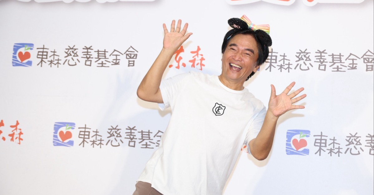 吳宗憲出席「東森樂齡四健會益智競賽」。（圖／東森娛樂）