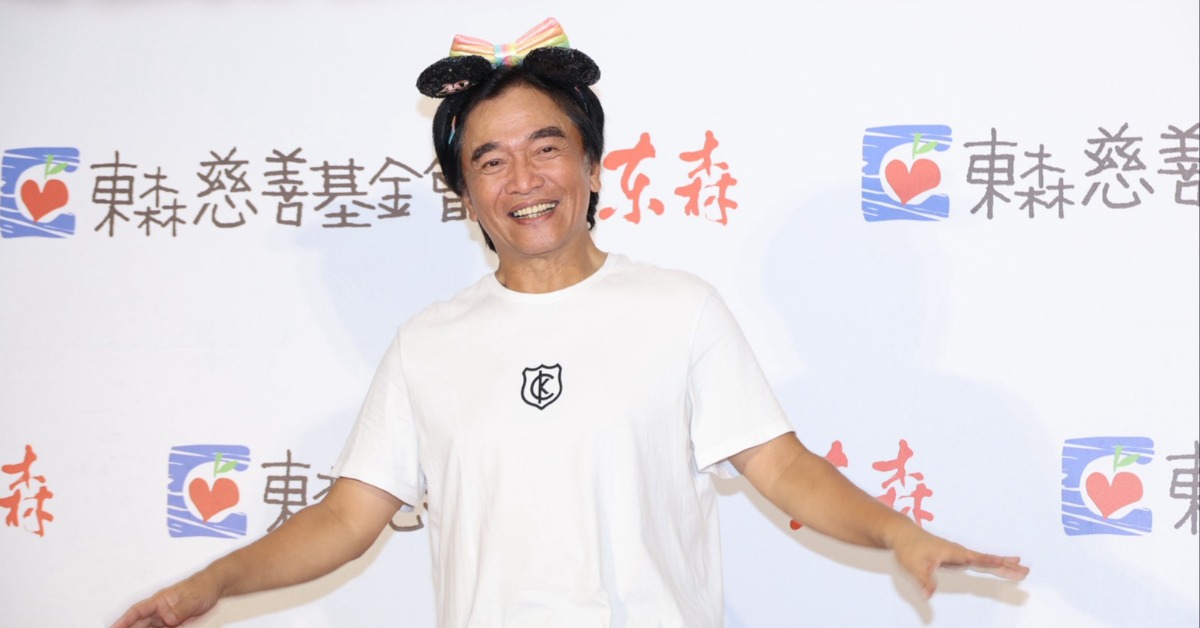 吳宗憲出席「東森樂齡四健會益智競賽」。（圖／東森娛樂）