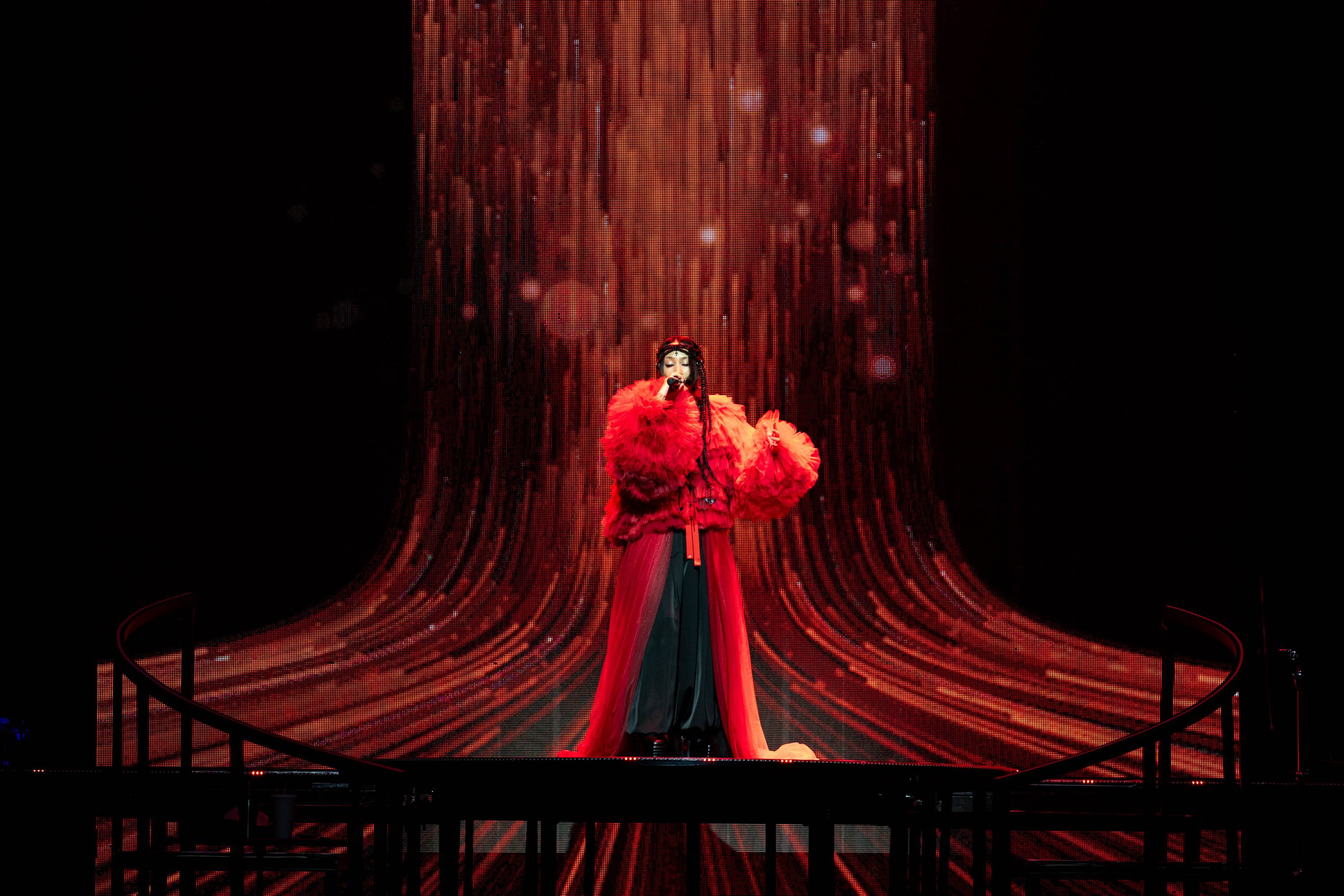 日本歌姬中島美嘉《MIKA NAKASHIMA ASIA TOUR 2026》演唱多首經典歌曲。（圖／和協整合行銷提供）