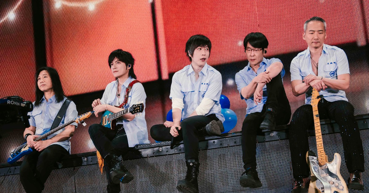五月天5525+2《回到那一天》25週年巡迴演唱會將在7月重返台北大巨蛋。（圖／相信音樂提供）