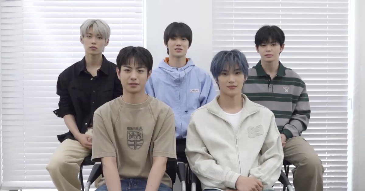 南韓男團EVNNE（이븐）上排左起：李政縣、朴祉厚、文淨泫，下排左起：KEITA、朴瀚彬。（圖／Jellyfish提供）