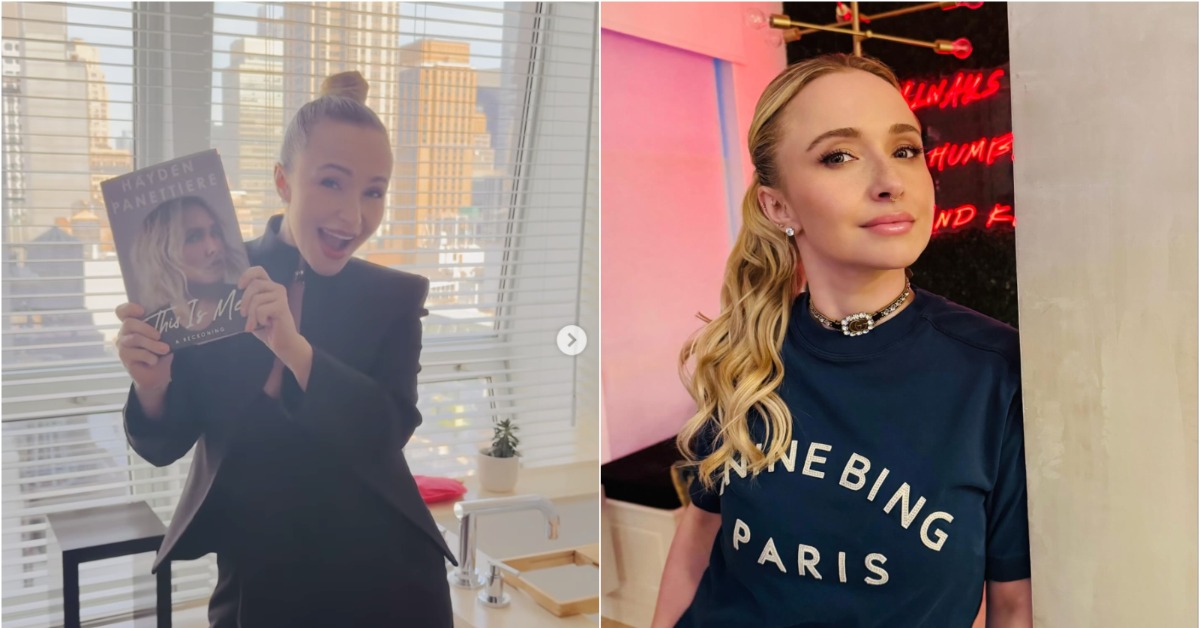 好萊塢女星海登潘妮迪亞（Hayden Panettiere）近日推出個人自傳。（圖／翻攝自海登潘妮迪亞 IG）