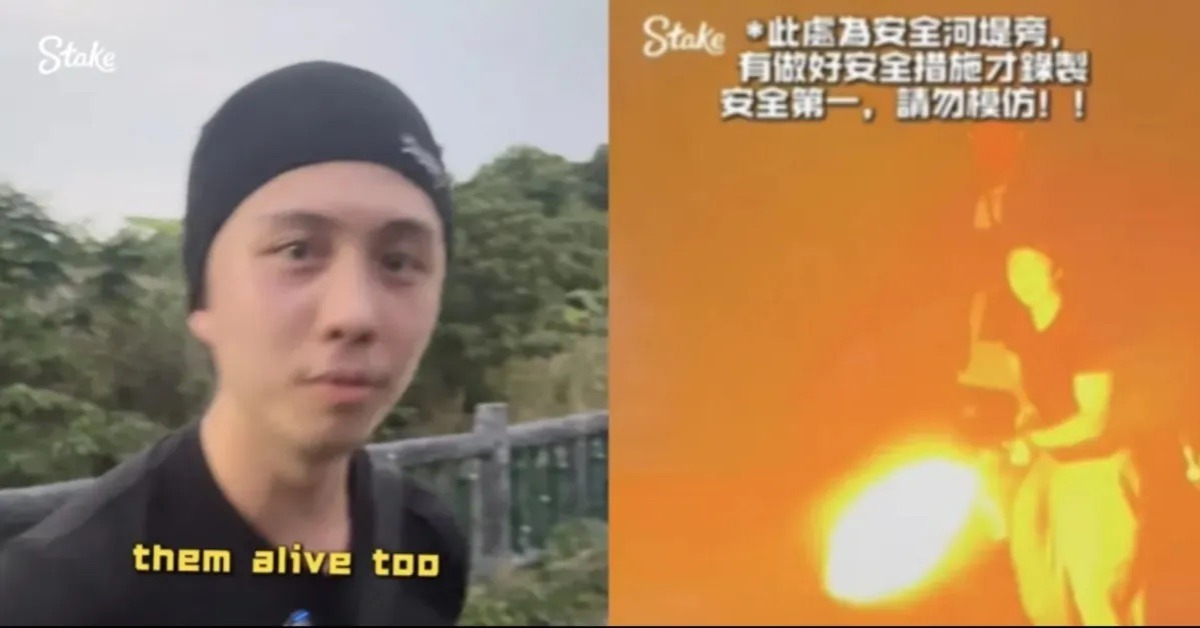 孫安佐日前拍攝自製火焰槍影片遭拘。（圖／翻攝自孫安佐 IG）