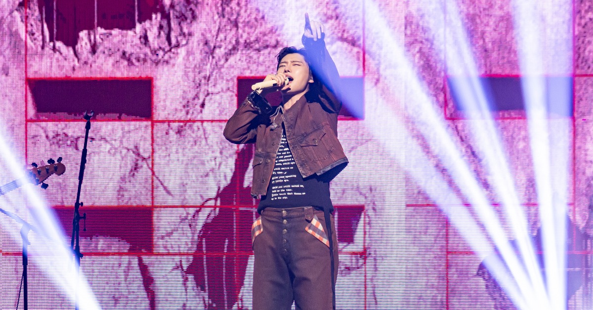 韓國人氣歌手WOODZ帶著世界巡演「2026 WOODZ WORLD TOUR ‘Archive. 1’」於Zepp New Taipei。（圖／iMe TW提供）