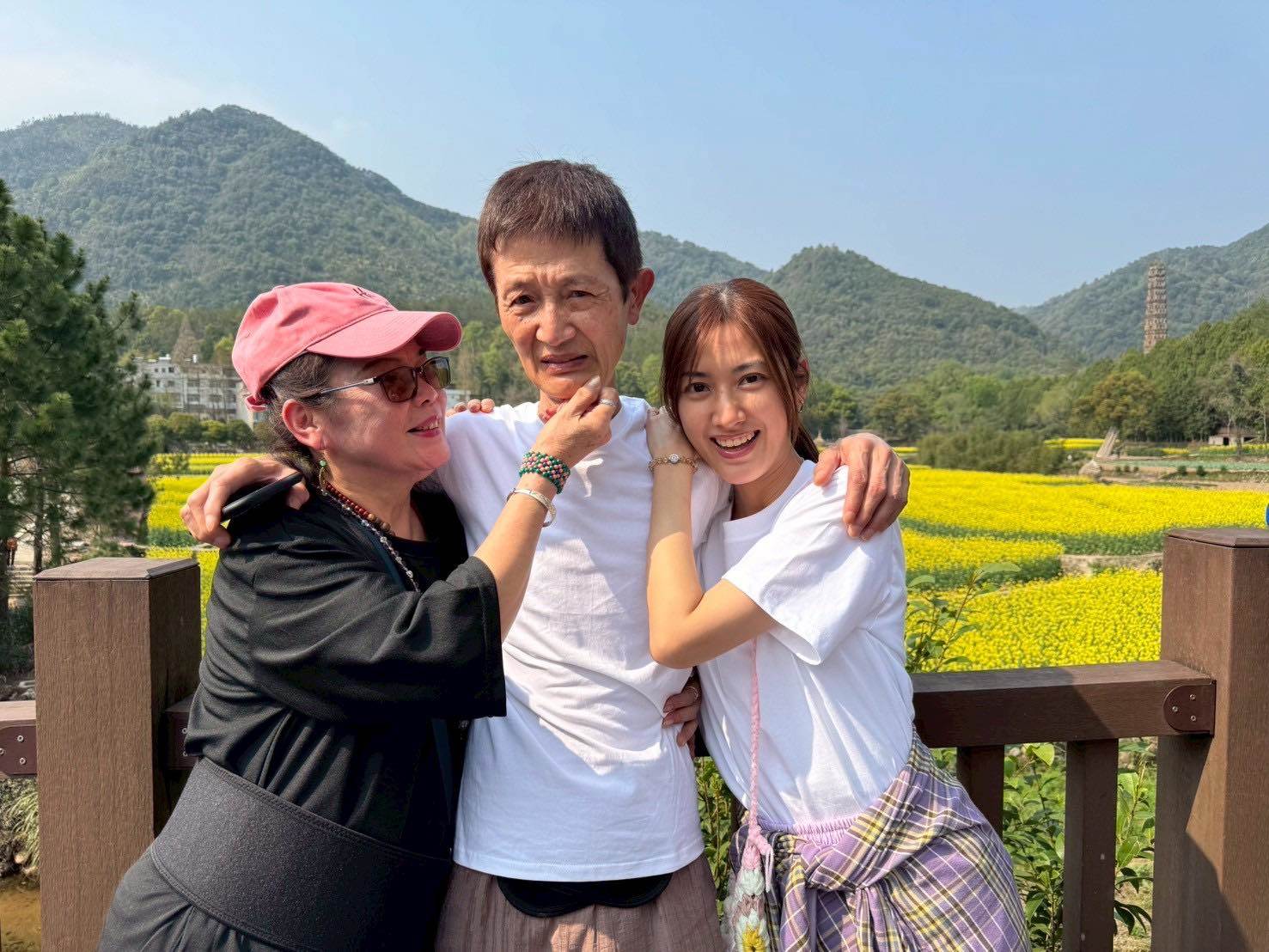 阿西（陳博正）的女兒田羽安（右一）。（圖／翻攝自田羽安臉書）