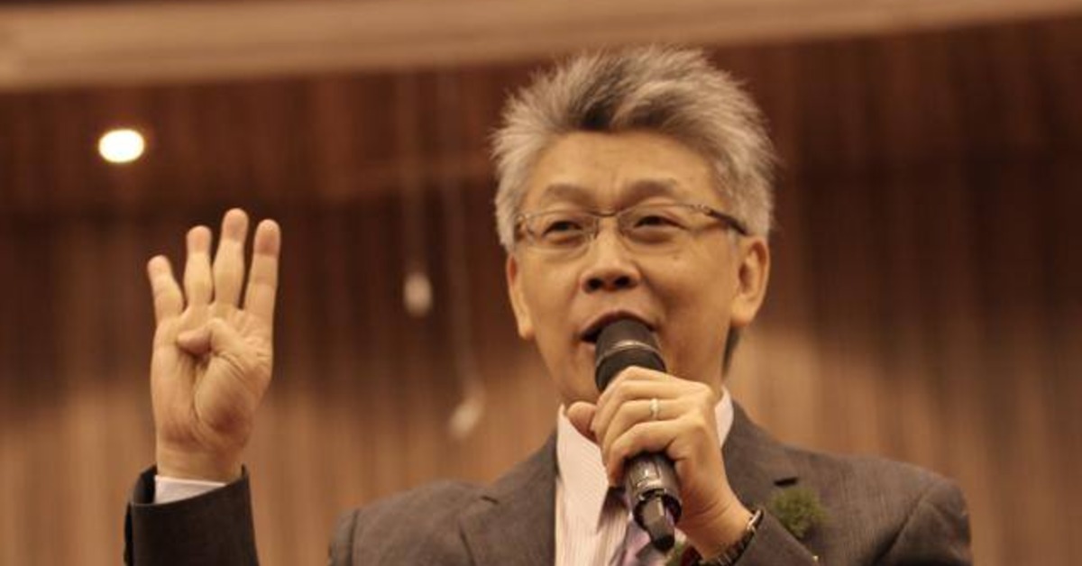 68歲寇紹恩驚傳腦出血送醫。（圖／翻攝自寇紹恩臉書）